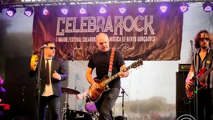 Celebra Rock comemora o Dia Mundial do Rock com shows gratuitos na Rua Coberta, em Bento Gonçalves