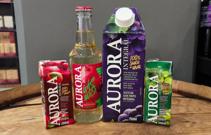 Vinícola Aurora é premiada no World Taste Awards 2025 com cinco sucos integrais