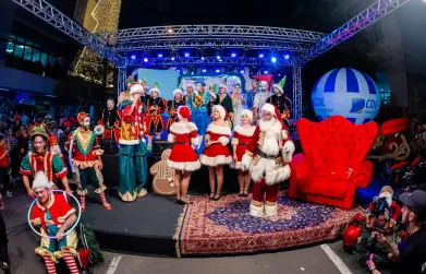 CDL Caxias celebra o espírito natalino com a chegada do Papai Noel nesta quarta-feira (10)