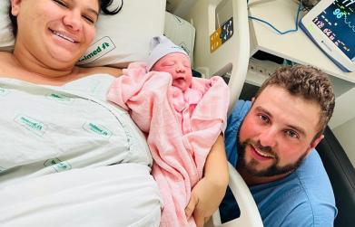 Nasce primeiro bebê de 2026 do Complexo Hospitalar Unimed Serra Gaúcha