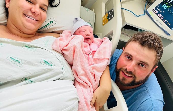 Nasce primeiro bebê de 2026 do Complexo Hospitalar Unimed Serra Gaúcha