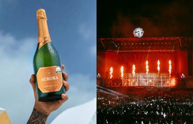 Aurora é a marca do espumante oficial do Planeta Atlântida pelo segundo ano seguido