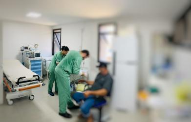 Unimed instala unidade de campanha em Santa Tereza para atendimento à comunidade atingida pelas chuvas