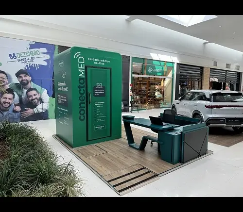 Unimed Serra Gaúcha inaugura unidade de atendimento com cabine de telemedicina no Villagio Caxias