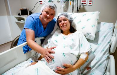 Pela primeira vez, Complexo Hospitalar Unimed Serra Gaúcha tem nascimento de trigêmeos