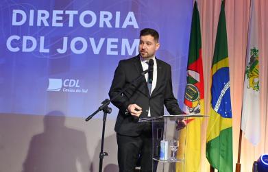 Maurício Afonso assume direção da CDL Jovem Caxias em 2025