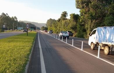 CSG implementa mudança no acesso da ERS-122, em Bom Princípio, para reforçar a segurança viária