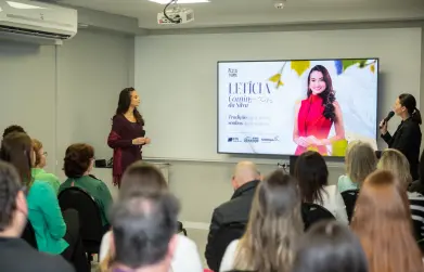 Entidades do comércio lançam campanha de Letícia Comin da Silva no Concurso de Rainha e Princesas da Festa Nacional da Uva 2026 
